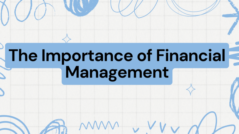 The Importance of Financial Management